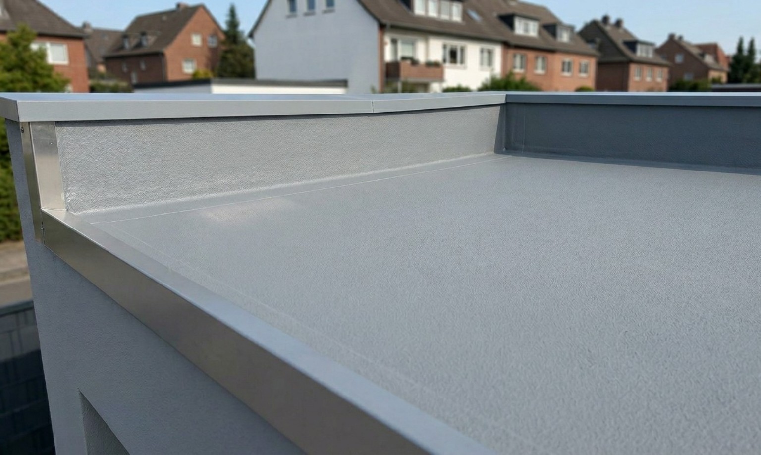 Flachdach Detailabdichtung
