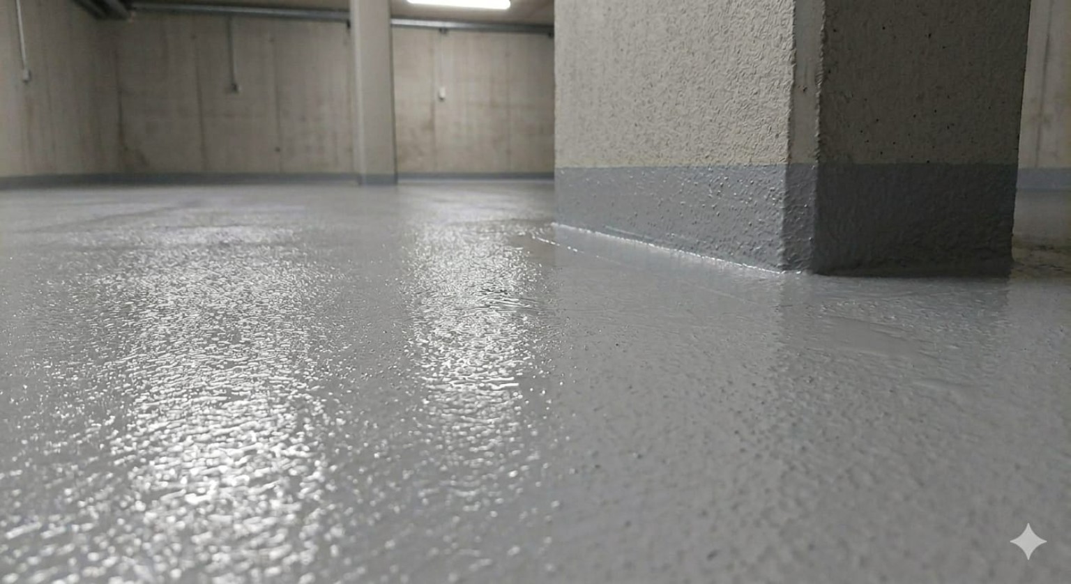 Garagenbodendetail